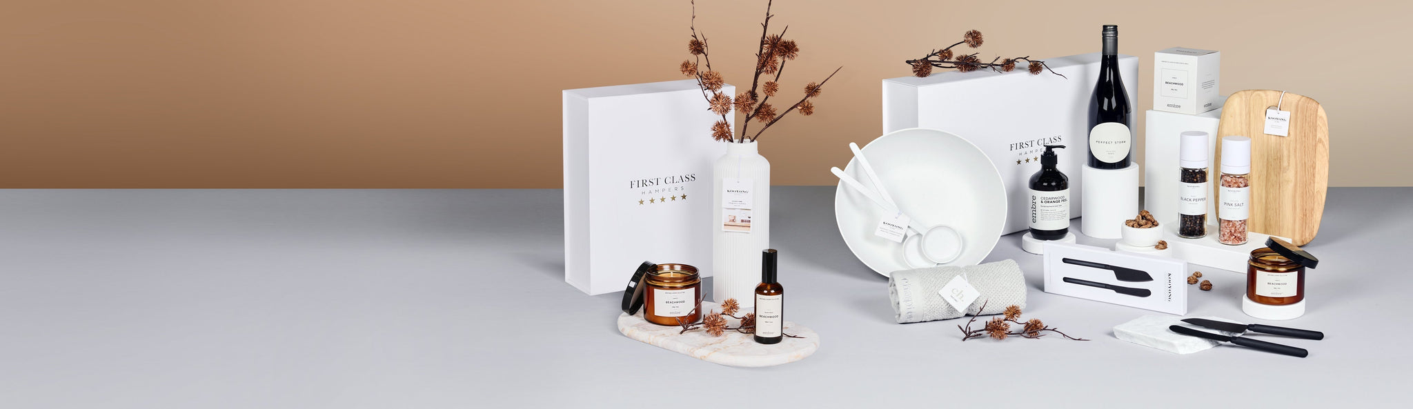 EOFY corporate gifts First Class Hampers Australia