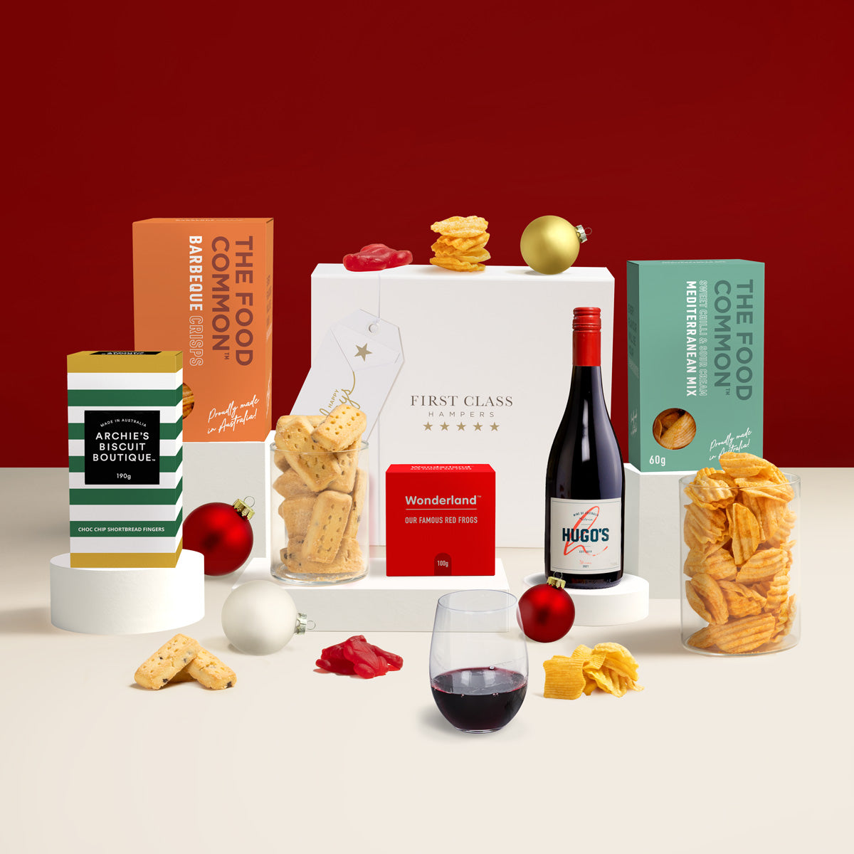 A Festive Toast Red Hamper