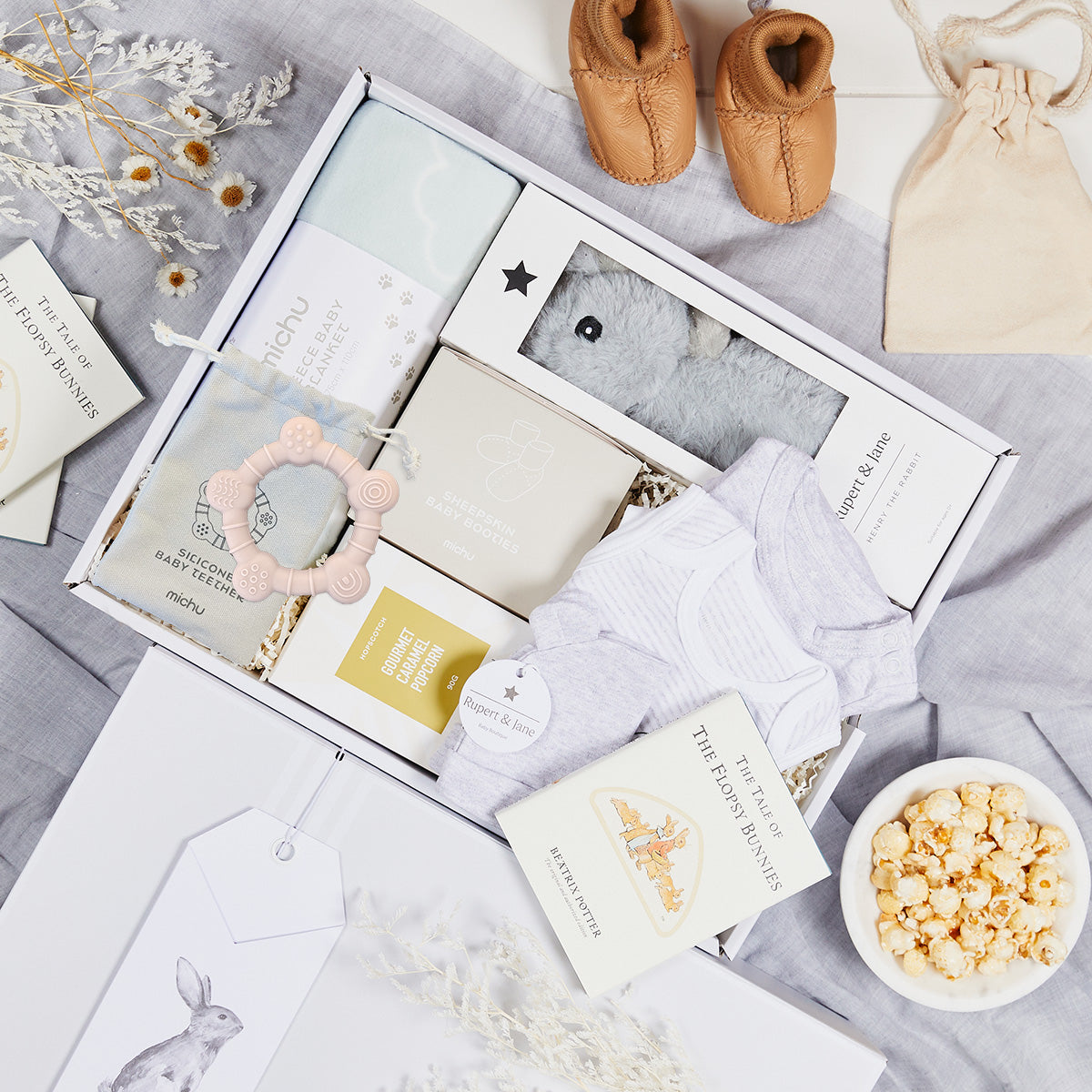 So Cute Baby Grey Hamper