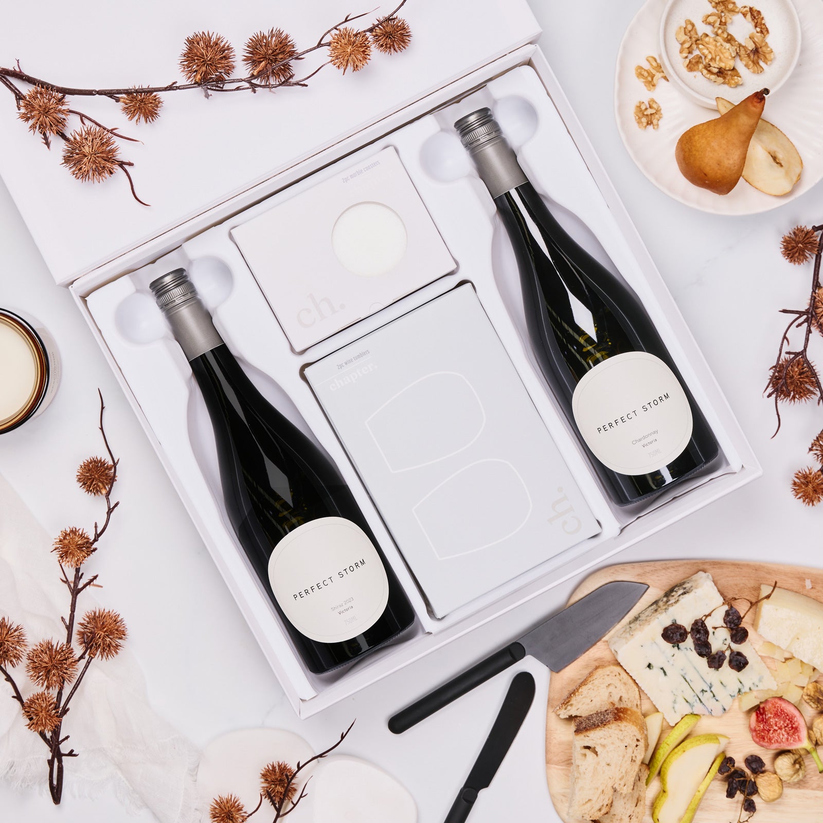 Deluxe Cellar Perfect Storm Duo Hamper