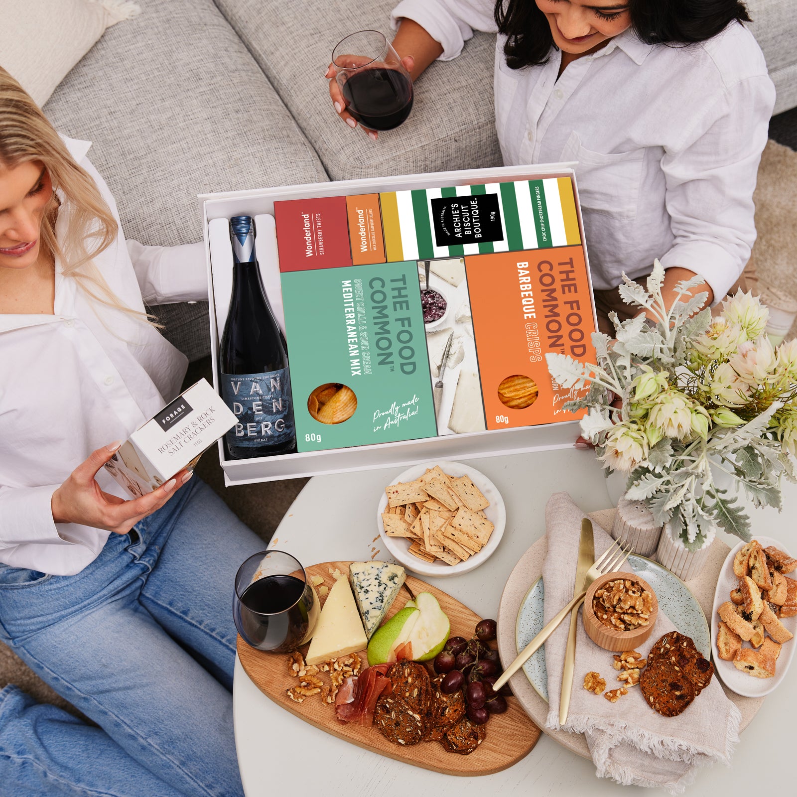 Red Wine & Food Classics Hamper