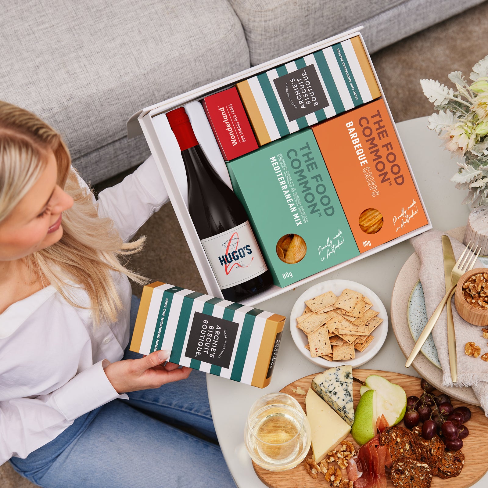 Red Wine & Foodie Hamper