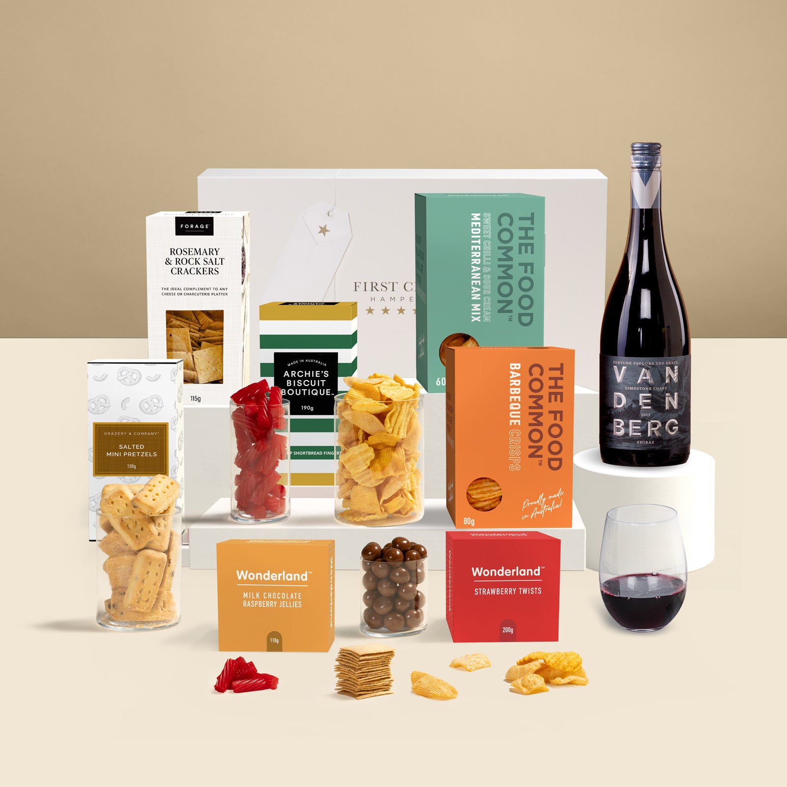 Red Wine & Food Classics Hamper