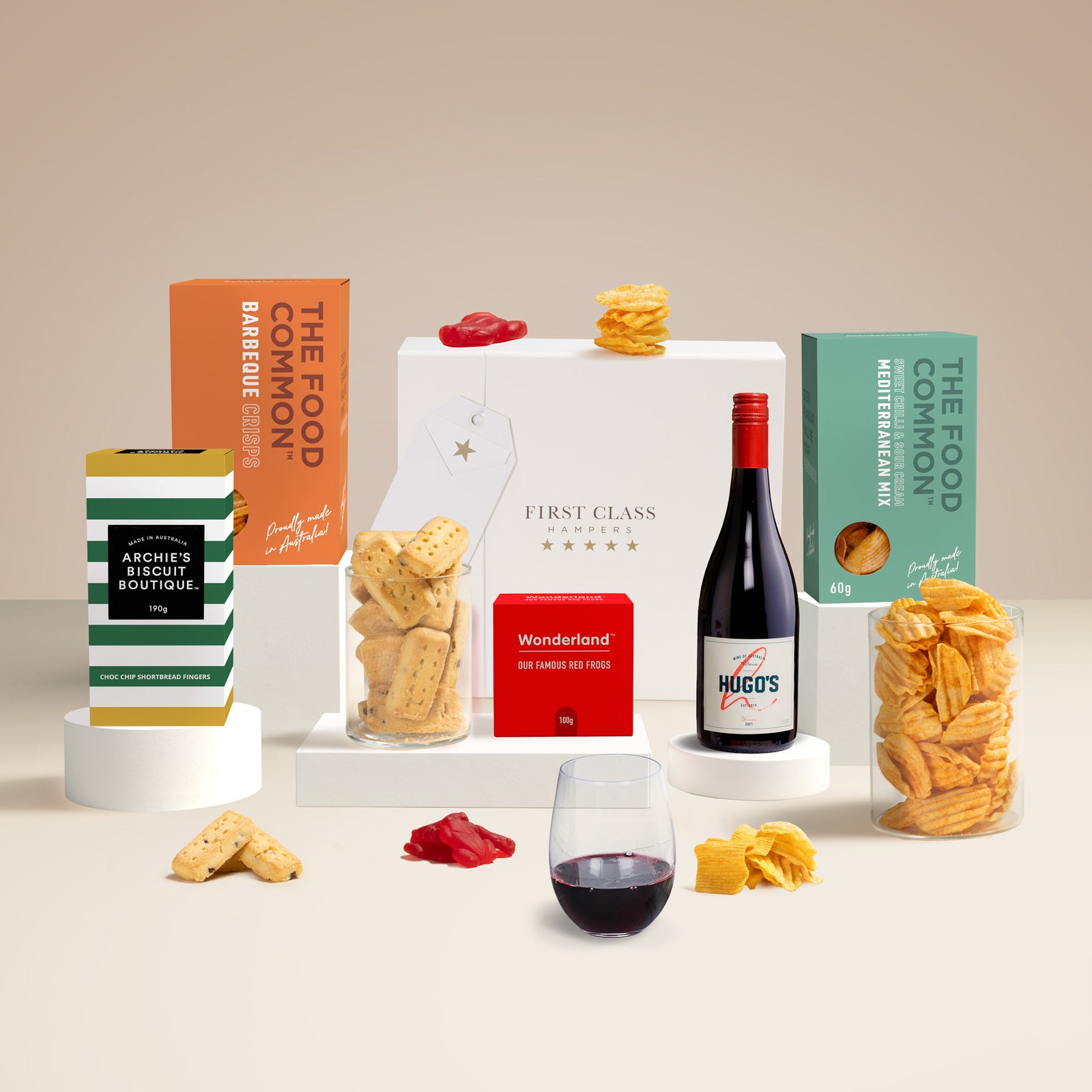 Red Wine & Foodie Hamper