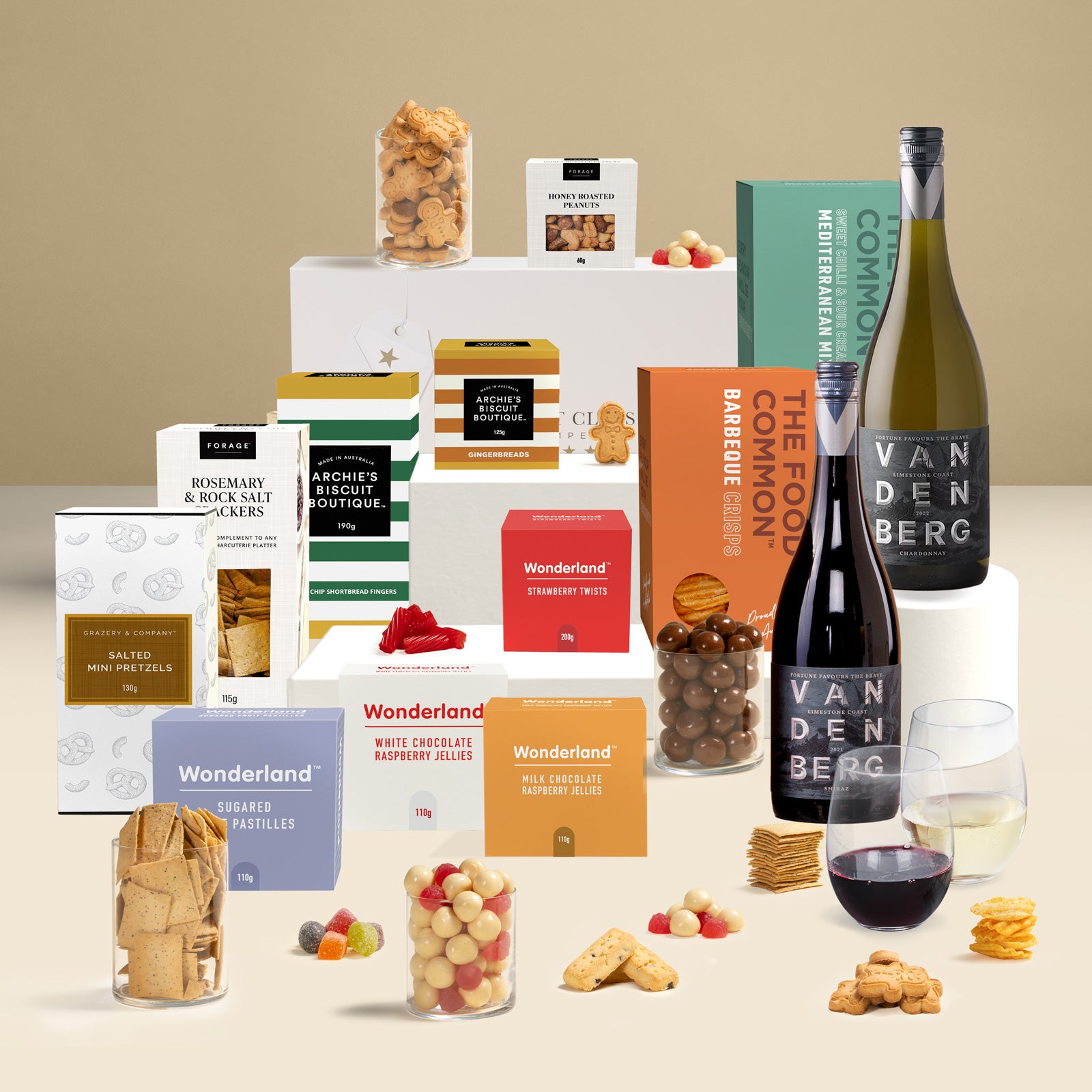 Two Wine & Food Fare Hamper