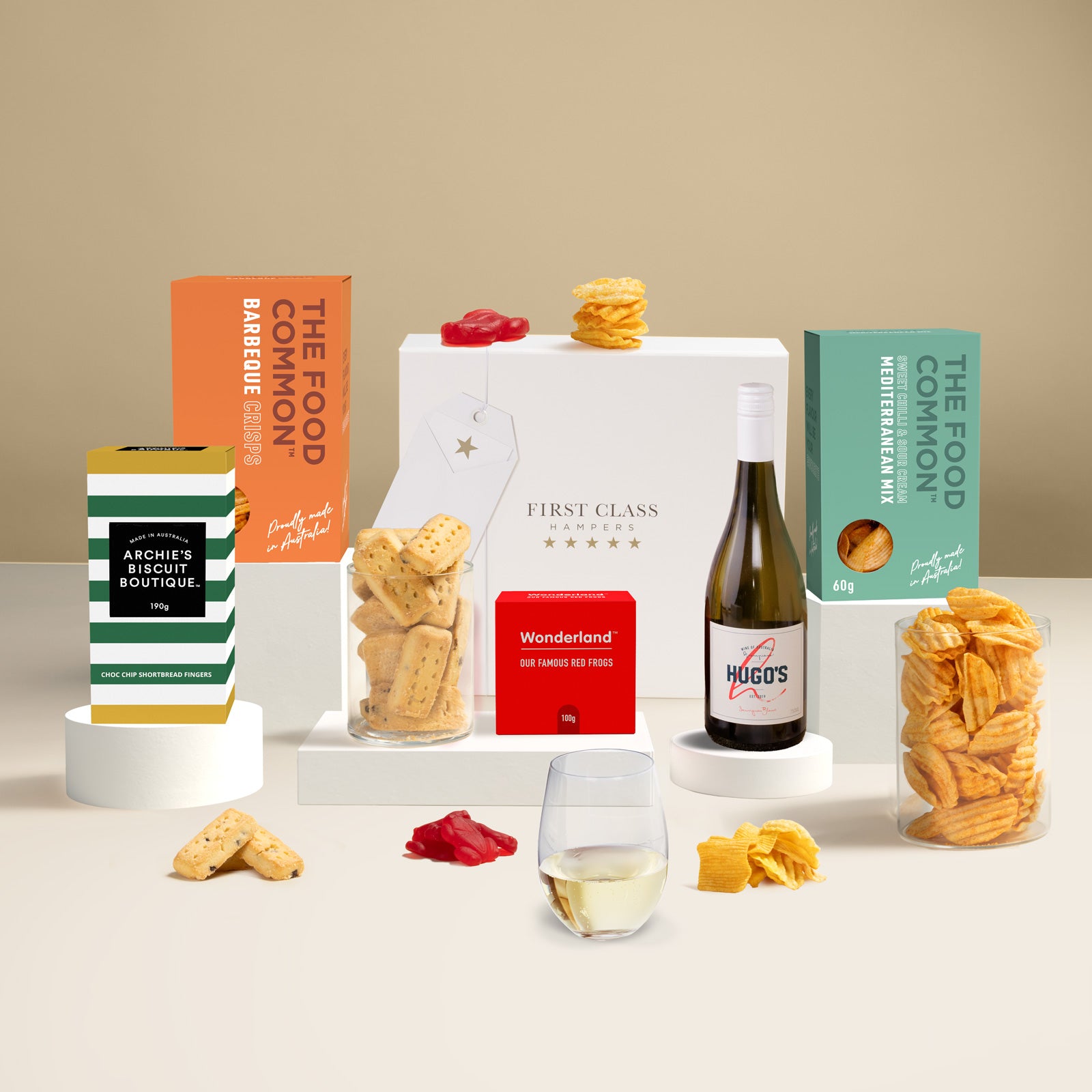 White Wine & Foodie Hamper