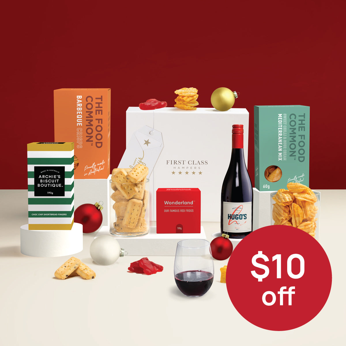 A Festive Toast Red Hamper