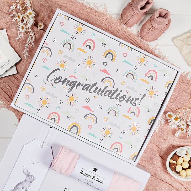 Snuggle Baby Pink Hamper