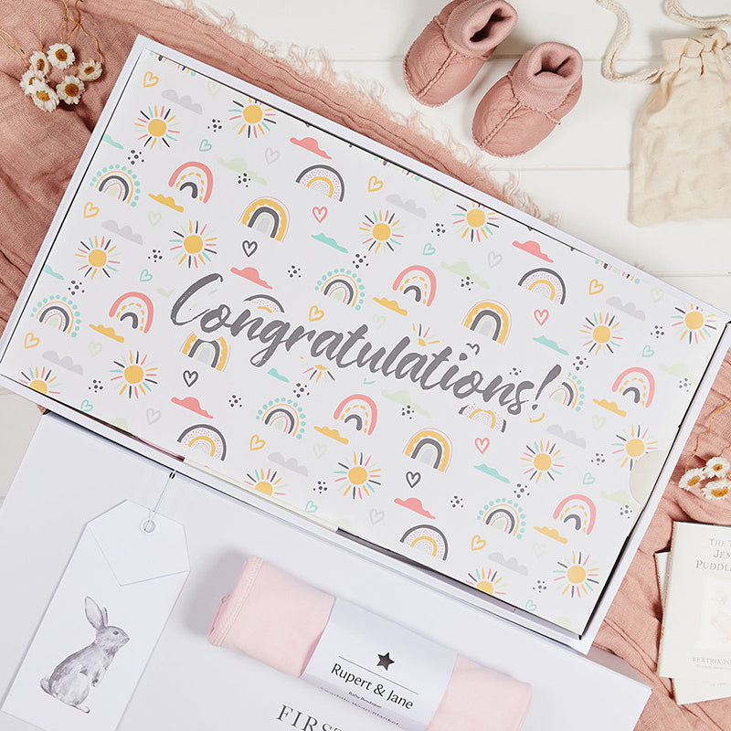 Deluxe Baby Bundle Pink Hamper